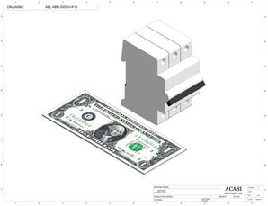 Automatic inline bottle cleaner with dry or wet cleaning options, model BR-15, Component AEL-ABB-S203U-K15, by Acasi Machinery Inc.