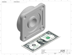 Automatic inline bottle cleaner with dry or wet cleaning options, model BR-15, Component HCSLF208-24, by Acasi Machinery Inc.