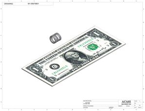 Automatic inline bottle cleaner with dry or wet cleaning options, model BR-15, Component M1-06979801, by Acasi Machinery Inc.