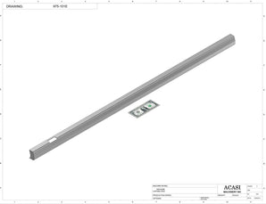 Automatic inline bottle cleaner with dry or wet cleaning options, model BR-15, Part 975-101E, by Acasi Machinery Inc.