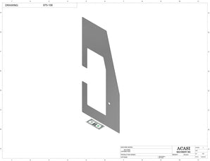 Automatic inline bottle cleaner with dry or wet cleaning options, model BR-15, Part 975-106, by Acasi Machinery Inc.