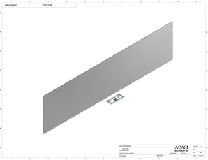 Automatic inline bottle cleaner with dry or wet cleaning options, model BR-15, Part 975-108, by Acasi Machinery Inc.