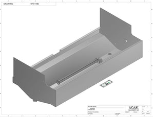 Automatic inline bottle cleaner with dry or wet cleaning options, model BR-15, Part 975-110E, by Acasi Machinery Inc.