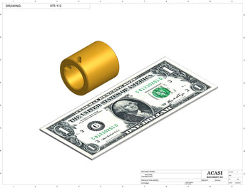 Automatic inline bottle cleaner with dry or wet cleaning options, model BR-15, Part 975-112, by Acasi Machinery Inc.