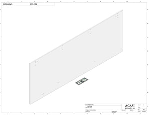 Automatic inline bottle cleaner with dry or wet cleaning options, model BR-15, Part 975-124, by Acasi Machinery Inc.