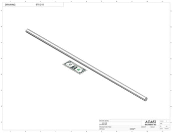 Automatic inline bottle cleaner with dry or wet cleaning options, model BR-15, Part 975-210, by Acasi Machinery Inc.
