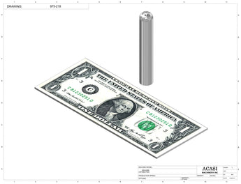 Automatic inline bottle cleaner with dry or wet cleaning options, model BR-15, Part 975-218, by Acasi Machinery Inc.