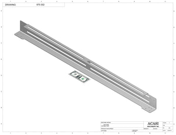 Automatic inline bottle cleaner with dry or wet cleaning options, model BR-15, Part 975-302, by Acasi Machinery Inc.
