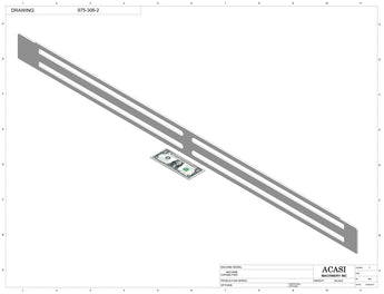 Automatic inline bottle cleaner with dry or wet cleaning options, model BR-15, Part 975-306-2, by Acasi Machinery Inc.