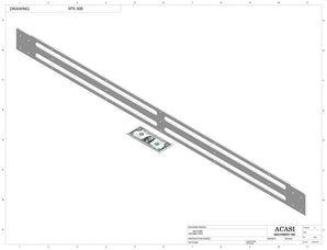 Automatic inline bottle cleaner with dry or wet cleaning options, model BR-15, Part 975-306, by Acasi Machinery Inc.