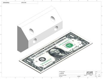 Automatic inline bottle cleaner with dry or wet cleaning options, model BR-15, Part 975-316, by Acasi Machinery Inc.