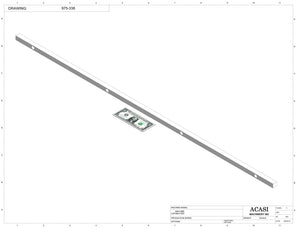 Automatic inline bottle cleaner with dry or wet cleaning options, model BR-15, Part 975-338, by Acasi Machinery Inc.