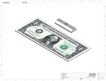 Automatic inline bottle cleaner with dry or wet cleaning options, model BR-15, Part 975-346, by Acasi Machinery Inc.