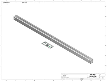 Automatic inline bottle cleaner with dry or wet cleaning options, model BR-15, Part 975-348, by Acasi Machinery Inc.