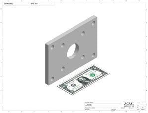 Automatic inline bottle cleaner with dry or wet cleaning options, model BR-15, Part 975-354, by Acasi Machinery Inc.