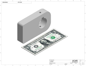 Automatic inline bottle cleaner with dry or wet cleaning options, model BR-15, Part 975-358, by Acasi Machinery Inc.
