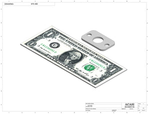 Automatic inline bottle cleaner with dry or wet cleaning options, model BR-15, Part 975-380, by Acasi Machinery Inc.