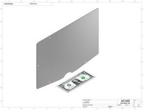 Automatic inline bottle cleaner with dry or wet cleaning options, model BR-15, Part 975-512, by Acasi Machinery Inc.