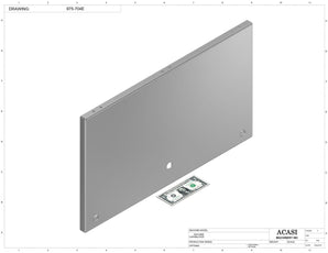Automatic inline bottle cleaner with dry or wet cleaning options, model BR-15, Part 975-704E-A, by Acasi Machinery Inc.