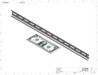 Automatic inline bottle cleaner with dry or wet cleaning options, model BR-15, Part 975-714, by Acasi Machinery Inc.