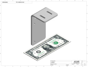 Automatic inline bottle cleaner with dry or wet cleaning options, model BR-15, Part PC1-8000-03-02, by Acasi Machinery Inc.