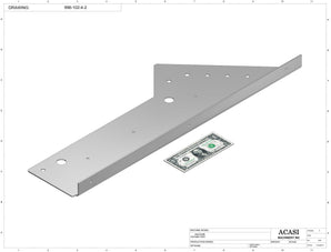 Automatic inline gap transfer machine, model GT-16, Part 996-102-4-2, by Acasi Machinery Inc.