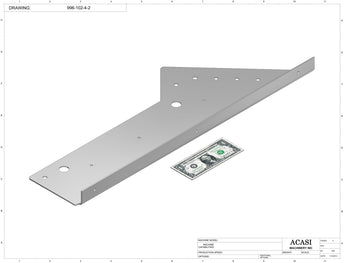 Automatic inline gap transfer machine, model GT-16, Part 996-102-4-2, by Acasi Machinery Inc.