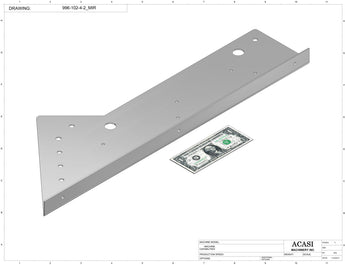 Automatic inline gap transfer machine, model GT-16, Part 996-102-4-4_MIR, by Acasi Machinery Inc.