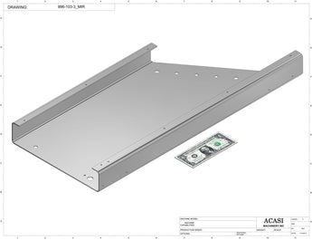 Automatic inline gap transfer machine, model GT-16, Part 996-103-3_MIR, by Acasi Machinery Inc.