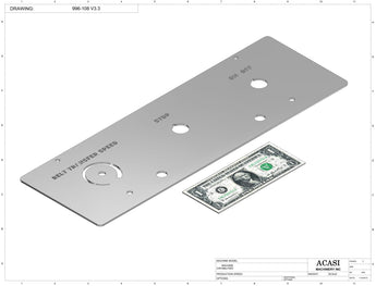 Automatic inline gap transfer machine, model GT-16, Part 996-108 V3.3, by Acasi Machinery Inc.