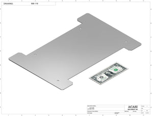 Automatic inline gap transfer machine, model GT-16, Part 996-118, by Acasi Machinery Inc.