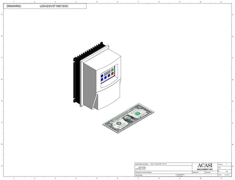 Automatic  inline gap transfer machine, model GT-22, Assy LEN-ESV371N01SXC by Acasi Machinery Inc., 