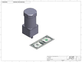 Automatic inline gap transfer machine, model GT-22, Component 5IK90GE-SW2-5GE30SA by Acasi Machinery Inc.
