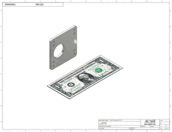 Automatic inline gap transfer machine, model GT-22, Part 995-222 by Acasi Machinery Inc.