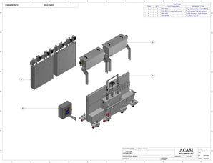 Piston Filler - Model Trupiston-12 Parts