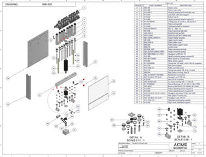Piston Filler - Model Trupiston-16-Vert Piston & Movement System