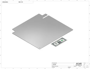 Automatic inline piston filler machine, Part 692-132, by Acasi Machinery Inc.