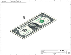 Automatic inline piston filler machine, high viscocity liquid products, model PI3100, Part NOZ-IBSO-0.625-01-005, by Acasi Machinery Inc.