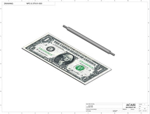 Automatic inline piston filler machine, high viscocity liquid products, model PI3100, Part NPC-0.375-01-003, by Acasi Machinery Inc.