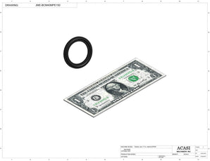 Automatic inline piston filler machine, high viscocity liquid products, model PI3300, Component JME-BCM40MPE150, by Acasi Machinery