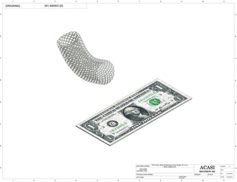 Automatic inline piston filler machine, high viscocity liquid products, model PI3300, Component M1-48460125, by Acasi Machinery