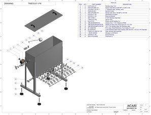 Piston Bottle Filler PI3300 | 60GL High Viscosity Tanks