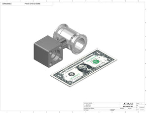 Automatic inline piston filler machine, high viscosity liquid products, pistons, Assy PIS-0.075-02-006E, by Acasi Machinery Inc.