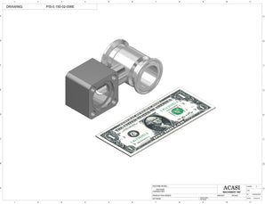 Automatic inline piston filler machine, high viscosity liquid products, pistons, Assy PIS-0.150-02-006E, by Acasi Machinery Inc.