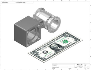 Automatic inline piston filler machine, high viscosity liquid products, pistons, Assy PIS-0.300-02-006E, by Acasi Machinery Inc.