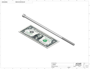 Automatic inline piston filler machine, high viscosity liquid products, pistons, Component AME-SCX05-06.25, by Acasi Machinery Inc.