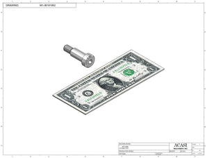 Automatic inline piston filler machine, high viscosity liquid products, pistons, Component M1-06181952, by Acasi Machinery Inc.