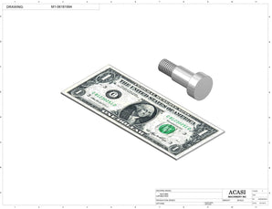 Automatic inline piston filler machine, high viscosity liquid products, pistons, Component M1-06181994, by Acasi Machinery Inc.