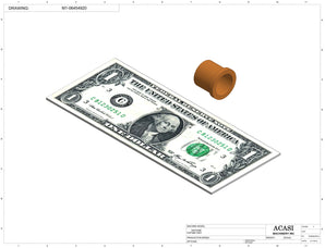 Automatic inline piston filler machine, high viscosity liquid products, pistons, Component M1-06454920, by Acasi Machinery Inc.