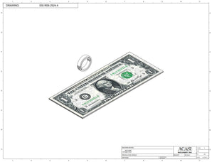 Automatic inline piston filler machine, high viscosity liquid products, pistons, Component SSI-R08-2924-4, by Acasi Machinery Inc.